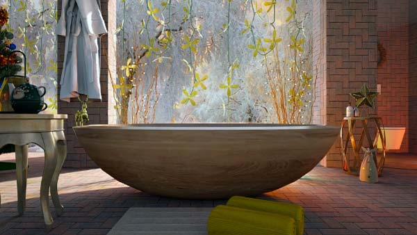 Elementos modernos del cuarto de baño